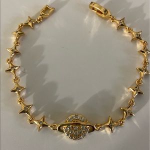 MOON & STARS GOLD BRACELET